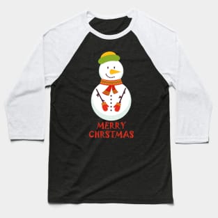 Life is better with snow - Happy Christmas and a happy new year! - Available in stickers, clothing, etc Baseball T-Shirt